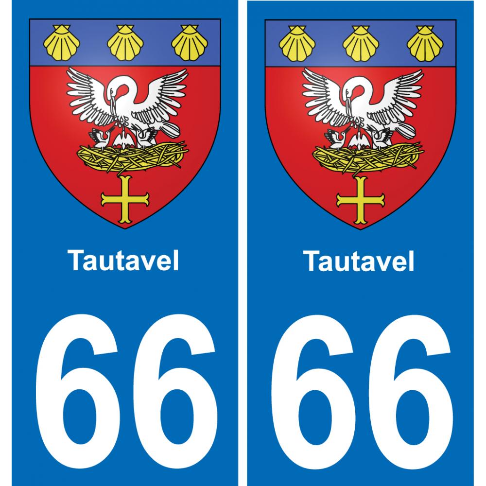 64 Pau autocollant sticker plaque immatriculation auto ville