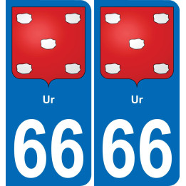 66 Ur-aufkleber plakette ez stadt