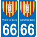64 Pau autocollant sticker plaque immatriculation auto ville