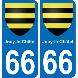 66 Villelongue-dels-Monts placa etiqueta de registro de la ciudad
