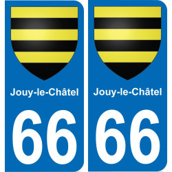 66 Villelongue-dels-Monts autocollant sticker plaque immatriculation auto ville