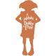 Elfe de maison Dobby Harry Potter " Dobby is free " logo 55 autocollant sticker