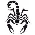 Scorpion aufkleber sticker kleber 