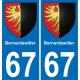 64 Pau autocollant sticker plaque immatriculation auto ville