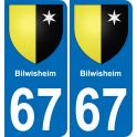 64 Pau autocollant sticker plaque immatriculation auto ville