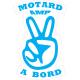 Autocollant AMP Motard à Bord sticker