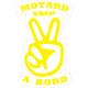 Autocollant AMP Motard à Bord sticker