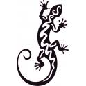 Salamander adesivo adesivo adesivo di colore lucertola