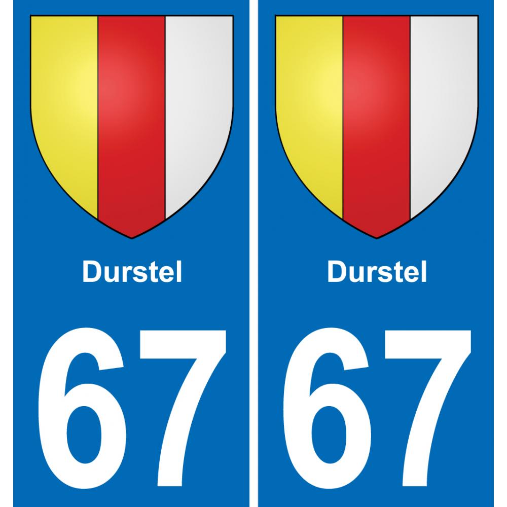 64 Pau autocollant sticker plaque immatriculation auto ville