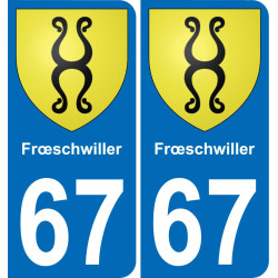 64 Pau autocollant sticker plaque immatriculation auto ville