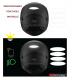 Lot de 4 Bande rétro-réfléchissante Ovale Casque Moto 4 Bandes 3M Autocollant Sticker