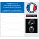 Lot de 4 Bande rétro-réfléchissante Ovale Casque Moto 4 Bandes 3M Autocollant Sticker