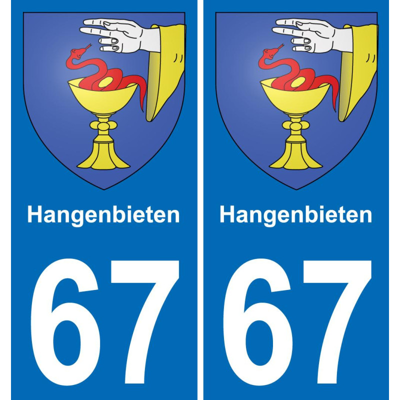 64 Pau autocollant sticker plaque immatriculation auto ville