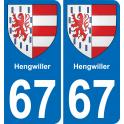 64 Pau autocollant sticker plaque immatriculation auto ville
