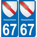 64 Pau autocollant sticker plaque immatriculation auto ville