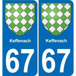 67 Keffenach-aufkleber plakette ez stadt
