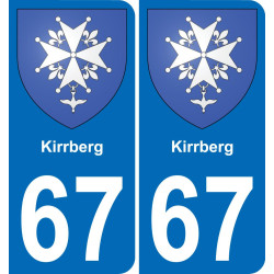 67 Kirrberg-aufkleber plakette ez stadt