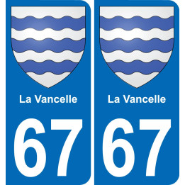 67 La Vancelle-aufkleber plakette ez stadt