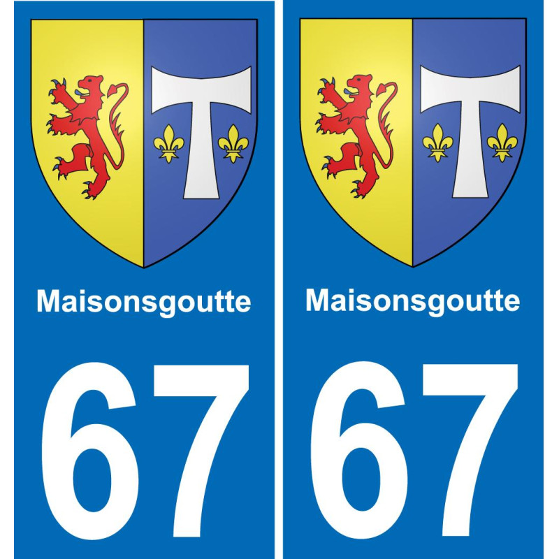 64 Pau autocollant sticker plaque immatriculation auto ville