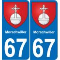 67 Morschwiller-aufkleber plakette ez stadt