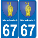 64 Pau autocollant sticker plaque immatriculation auto ville