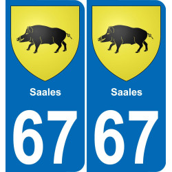 67 Saales-aufkleber plakette ez stadt