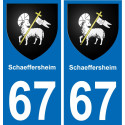 64 Pau autocollant sticker plaque immatriculation auto ville