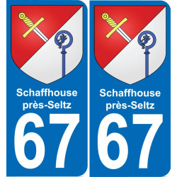 64 Pau autocollant sticker plaque immatriculation auto ville