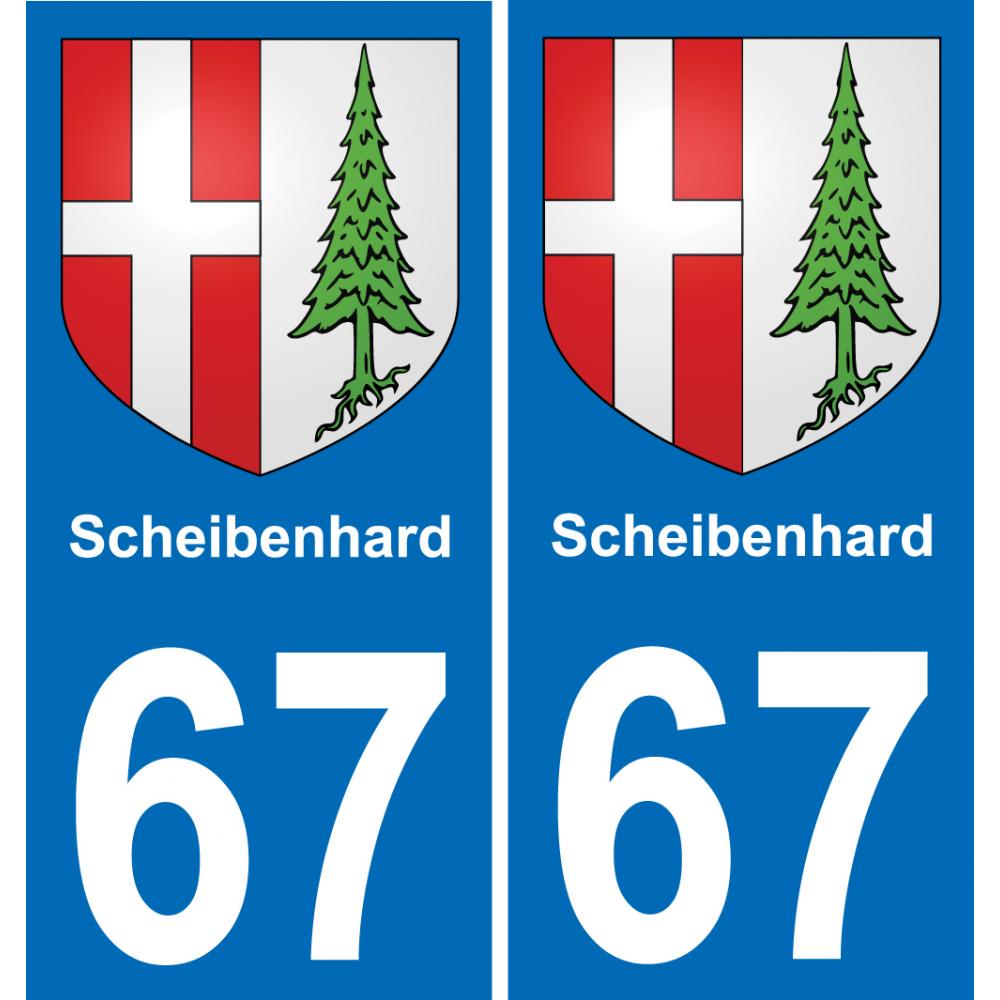 64 Pau autocollant sticker plaque immatriculation auto ville
