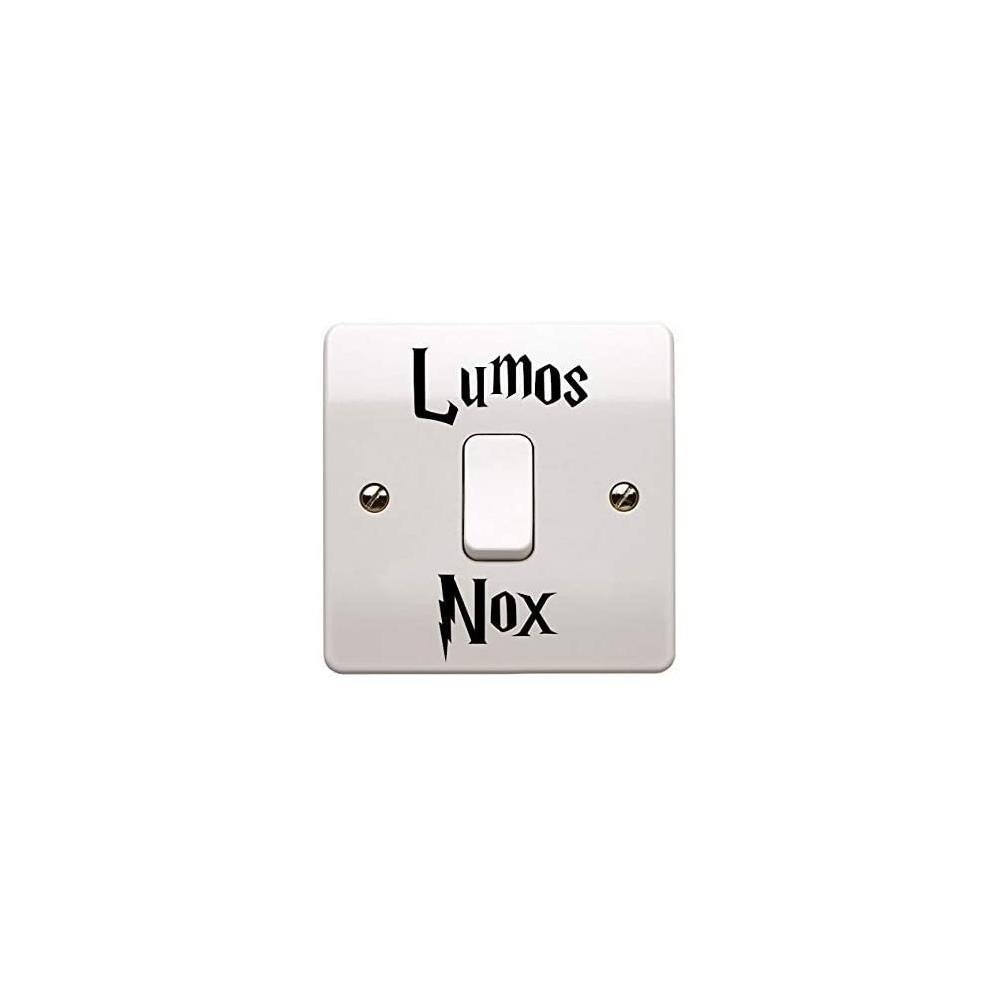Stickers Lumos Nox Harry Potter sticker autocollant interrupteur logo 878