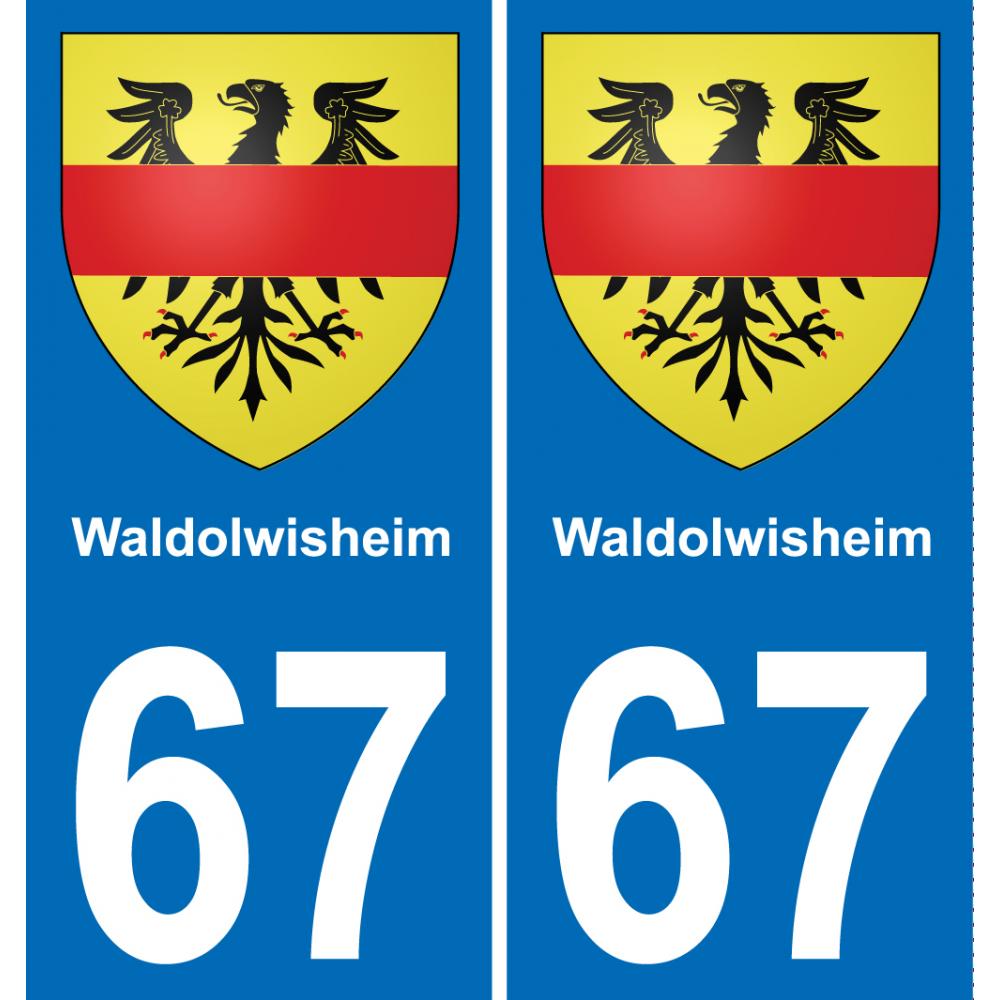 64 Pau autocollant sticker plaque immatriculation auto ville