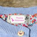 60 x Étiquettes thermocollantes pour Vêtements