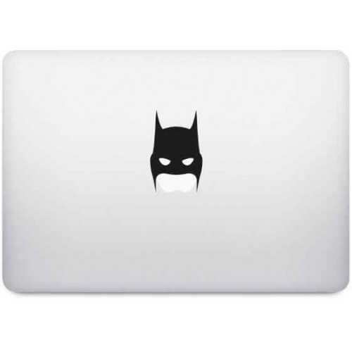 Batman pomme sticker adhesif pour mac apple