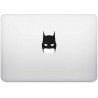 Batman pomme sticker adhesif pour mac apple