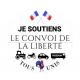 gilet jaune logo soutiens 6548 adhésif sticker