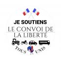 gilet jaune je soutiens autocollant sticker adhésif sticker