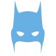 Batman pomme sticker adhesif pour mac apple