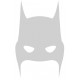 Batman pomme sticker adhesif pour mac apple