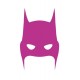 Batman pomme sticker adhesif pour mac apple