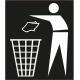 - Aufkleber verwenden, den müll sortieren-symbol 2 aufkleber kleber
