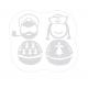 Personnages Bretagne Breizh 551 autocollant sticker