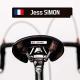 Autocollant Etiquettes casque moto vélo avec drapeau pays sticker identité - texte groupe sanguin nom prénom logo