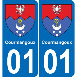 01 Courmangoux adesivo piastra di registrazione city