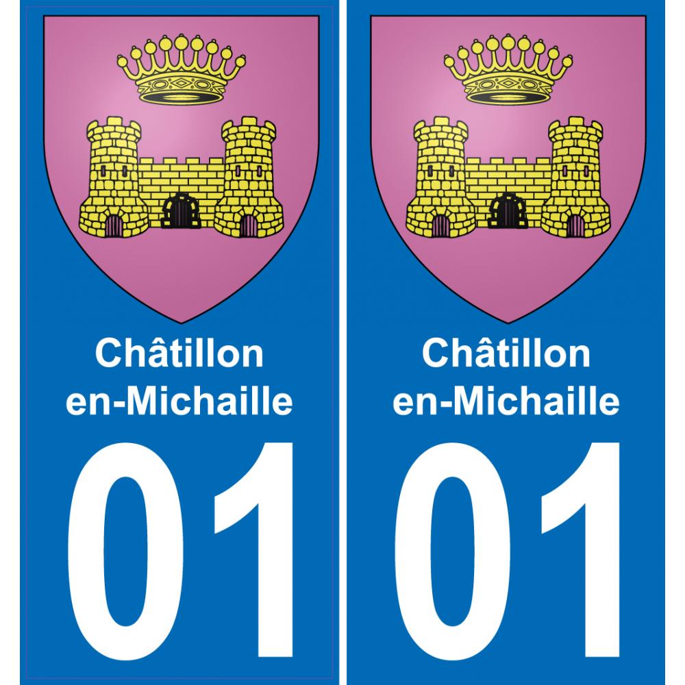01 Pau autocollant sticker plaque immatriculation auto ville