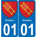 01 Pau autocollant sticker plaque immatriculation auto ville