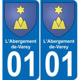 01 L'Abergement-de-Varey-aufkleber plakette ez stadt
