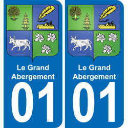 01 Le Grand-Abergement adesivo piastra di registrazione city