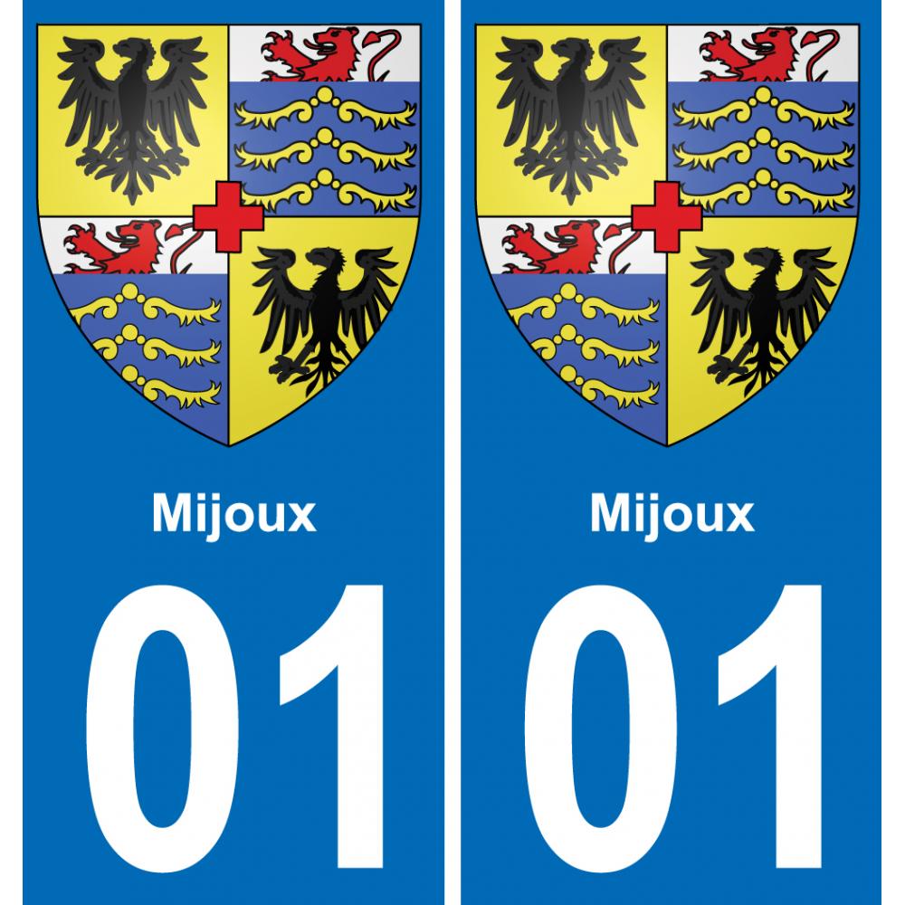 01 Mijoux-aufkleber plakette ez stadt