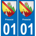 01 Pressiat adesivo piastra di registrazione city