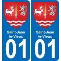 01 Pau autocollant sticker plaque immatriculation auto ville